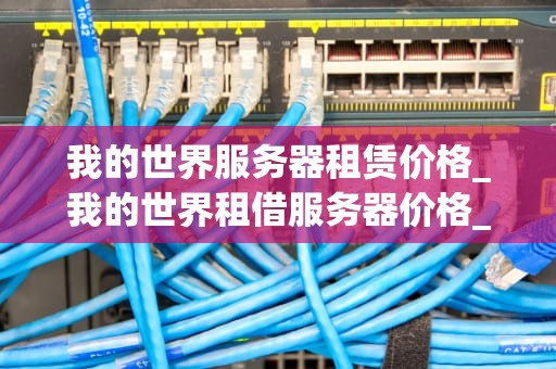 我的世界服务器租赁价格_我的世界租借服务器价格_我的世界服务器租赁价格的全面解析