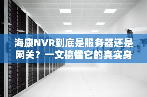 海康NVR到底是服务器还是网关？一文搞懂它的真实身份！