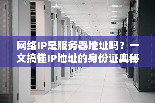 网络IP是服务器地址吗？一文搞懂IP地址的身份证奥秘！