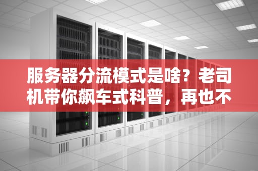 服务器分流模式是啥？老司机带你飙车式科普，再也不怕网站崩盘！
