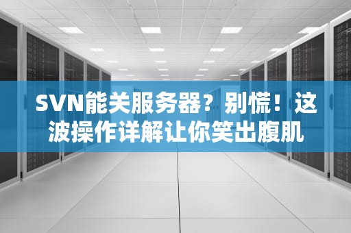 SVN能关服务器？别慌！这波操作详解让你笑出腹肌