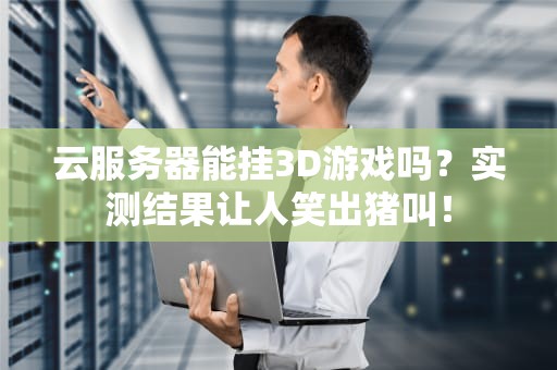 云服务器能挂3D游戏吗？实测结果让人笑出猪叫！