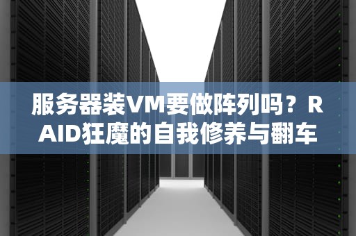 服务器装VM要做阵列吗？RAID狂魔的自我修养与翻车实录