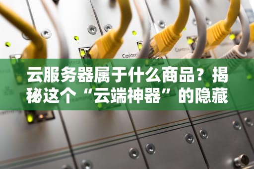 云服务器属于什么商品？揭秘这个“云端神器”的隐藏属性！