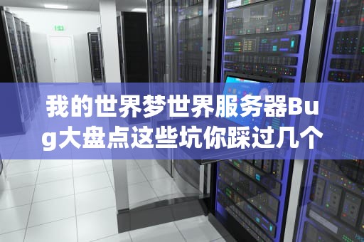 我的世界梦世界服务器Bug大盘点这些坑你踩过几个？