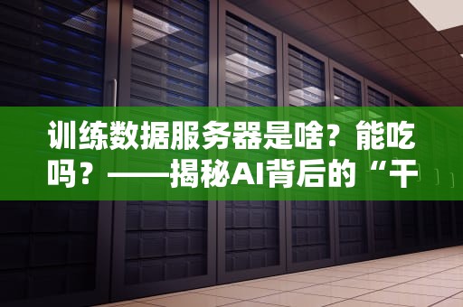 训练数据服务器是啥？能吃吗？——揭秘AI背后的“干饭”机器