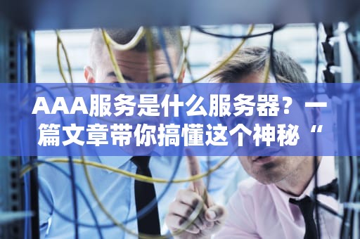 AAA服务是什么服务器？一篇文章带你搞懂这个神秘“保安队长”！