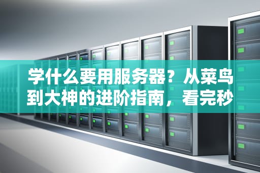 学什么要用服务器？从菜鸟到大神的进阶指南，看完秒懂！