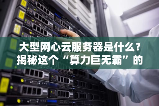 大型网心云服务器是什么？揭秘这个“算力巨无霸”的硬核实力！