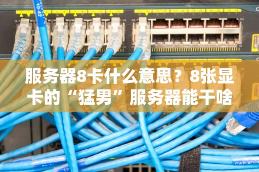 服务器8卡什么意思？8张显卡的“猛男”服务器能干啥？