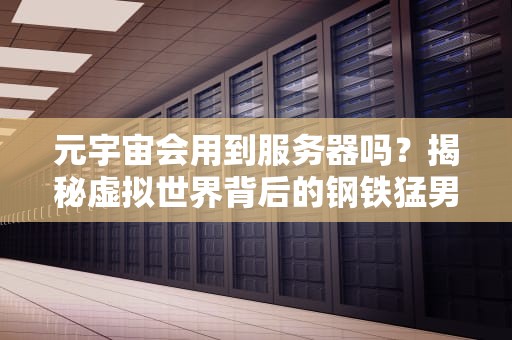 元宇宙会用到服务器吗？揭秘虚拟世界背后的钢铁猛男！