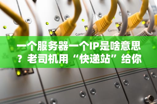 一个服务器一个IP是啥意思？老司机用“快递站”给你整明白！