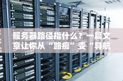 服务器路径指什么？一篇文章让你从“路痴”变“导航大师”！