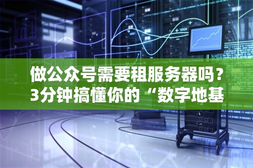 做公众号需要租服务器吗？3分钟搞懂你的“数字地基”要不要打！
