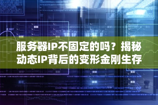 服务器IP不固定的吗？揭秘动态IP背后的变形金刚生存法则！