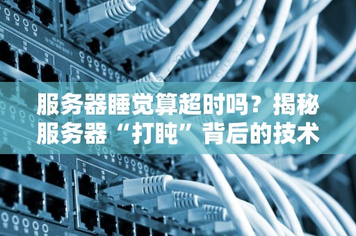 服务器睡觉算超时吗？揭秘服务器“打盹”背后的技术真相！