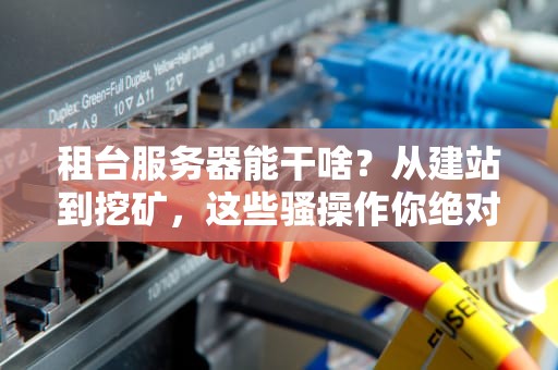 租台服务器能干啥？从建站到挖矿，这些骚操作你绝对想不到！