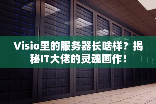 Visio里的服务器长啥样？揭秘IT大佬的灵魂画作！