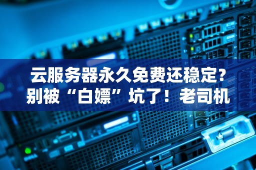 云服务器永久免费还稳定？别被“白嫖”坑了！老司机实测真相