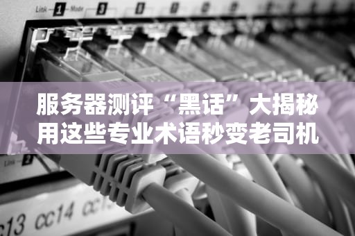 服务器测评“黑话”大揭秘用这些专业术语秒变老司机！