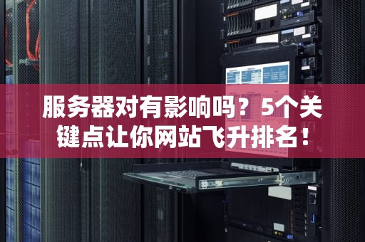 服务器对有影响吗？5个关键点让你网站飞升排名！