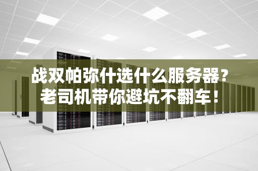 战双帕弥什选什么服务器？老司机带你避坑不翻车！