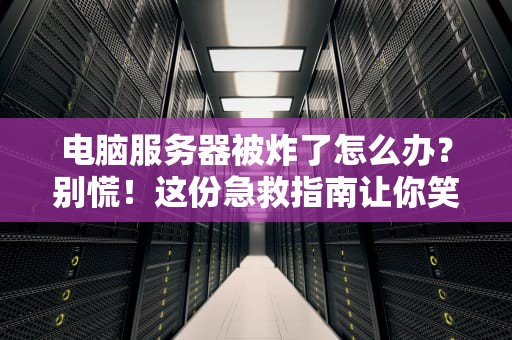 电脑服务器被炸了怎么办？别慌！这份急救指南让你笑对数据灾难