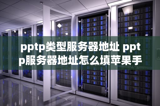 pptp类型服务器地址 pptp服务器地址怎么填苹果手机