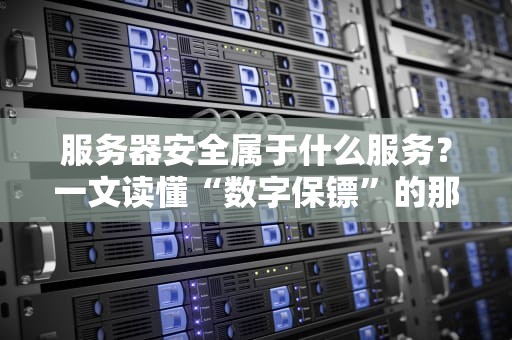 服务器安全属于什么服务？一文读懂“数字保镖”的那些事儿！