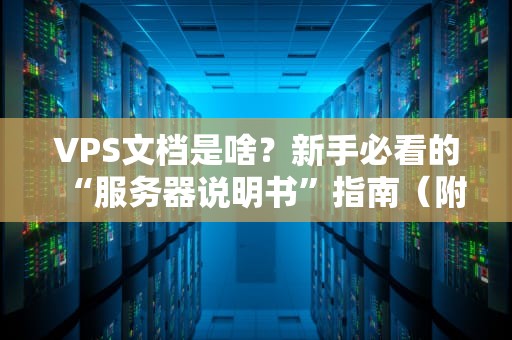 VPS文档是啥？新手必看的“服务器说明书”指南（附超实用彩蛋）