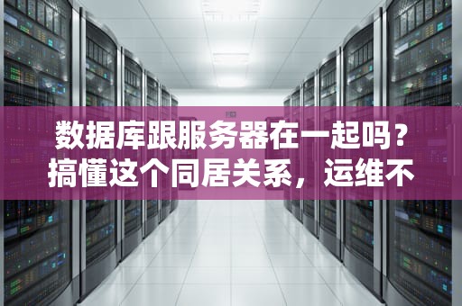 数据库跟服务器在一起吗？搞懂这个同居关系，运维不再头秃！