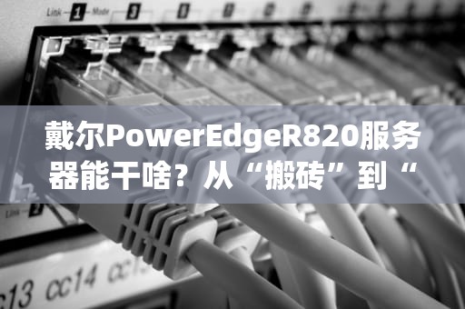 戴尔PowerEdgeR820服务器能干啥？从“搬砖”到“开挂”的硬核指南！
