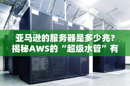 亚马逊的服务器是多少兆？揭秘AWS的“超级水管”有多粗！