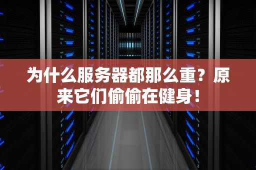 为什么服务器都那么重？原来它们偷偷在健身！