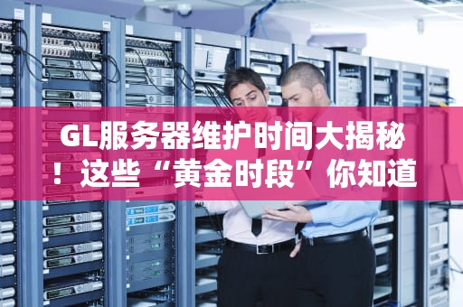 GL服务器维护时间大揭秘！这些“黄金时段”你知道吗？