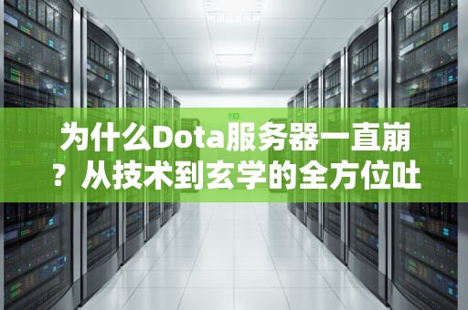 为什么Dota服务器一直崩？从技术到玄学的全方位吐槽