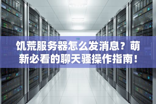 饥荒服务器怎么发消息？萌新必看的聊天骚操作指南！