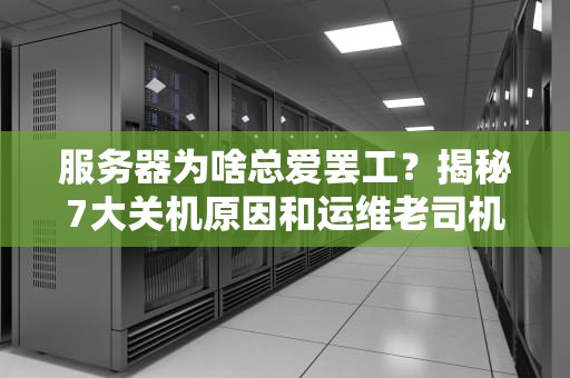 服务器为啥总爱罢工？揭秘7大关机原因和运维老司机的救命锦囊