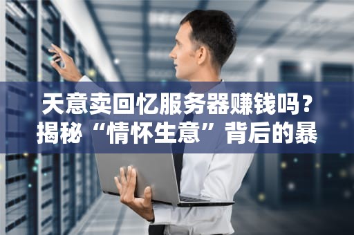 天意卖回忆服务器赚钱吗？揭秘“情怀生意”背后的暴利真相！