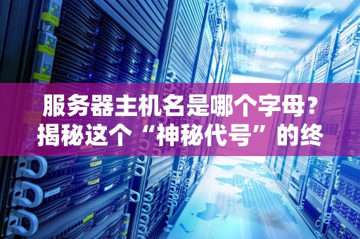 服务器主机名是哪个字母？揭秘这个“神秘代号”的终极奥义！