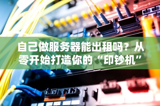 自己做服务器能出租吗？从零开始打造你的“印钞机”指南！