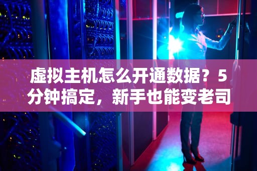 虚拟主机怎么开通数据？5分钟搞定，新手也能变老司机！