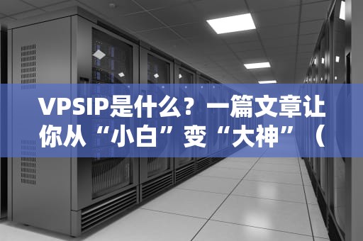 VPSIP是什么？一篇文章让你从“小白”变“大神”（附超实用选购技巧）