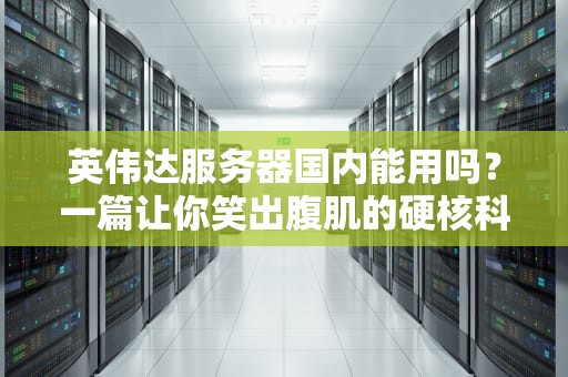 英伟达服务器国内能用吗？一篇让你笑出腹肌的硬核科普！