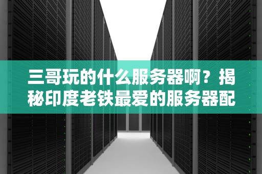 三哥玩的什么服务器啊？揭秘印度老铁最爱的服务器配置与玩法！