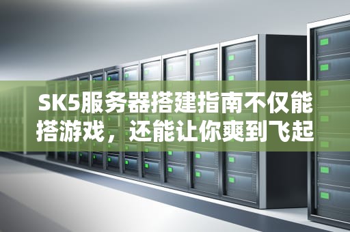 SK5服务器搭建指南不仅能搭游戏，还能让你爽到飞起！