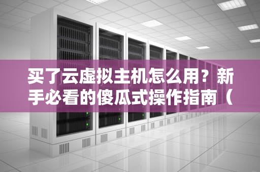 买了云虚拟主机怎么用？新手必看的傻瓜式操作指南（附超实用彩蛋）