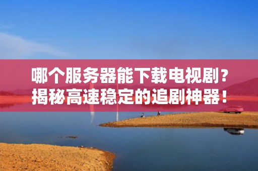 哪个服务器能下载电视剧？揭秘高速稳定的追剧神器！