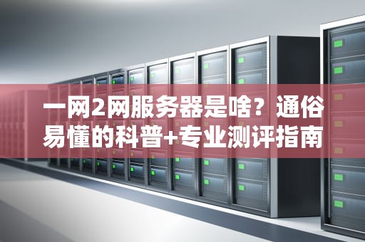 一网2网服务器是啥？通俗易懂的科普+专业测评指南！