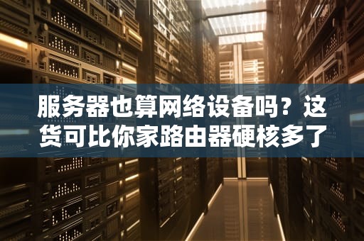 服务器也算网络设备吗？这货可比你家路由器硬核多了！